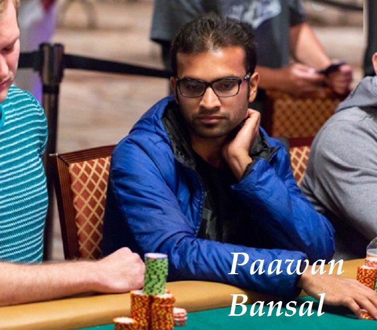 Paawan Bansal at WSOP2018 №75 The Closer